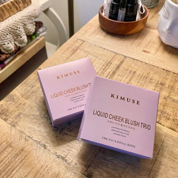 Kimuse Liquid Blush Trio | 2 box sets {Lucky, Happiness, Love} NWT - Picture 2 of 10